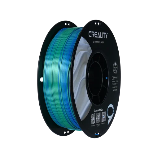 Filamento – CR-SILK – Dual Color – Azul/Verde – 1kg – Creality