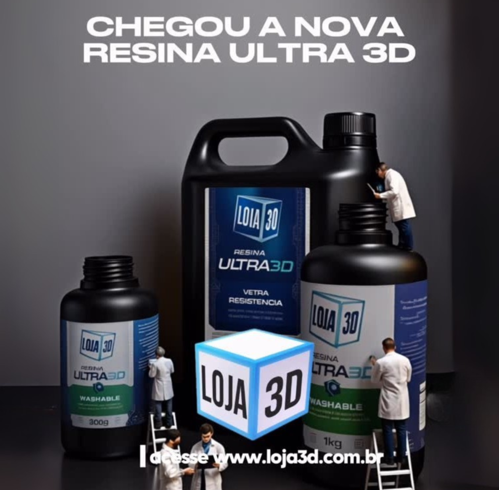 Resina Ultra 3D: estética e técnica unidas na impressão 3D