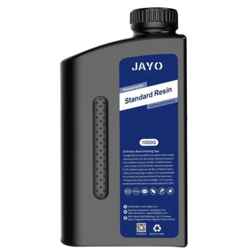 Resina para Impressão 3D – Standard – Preto – 1Kg – Jayo - Imagem 2