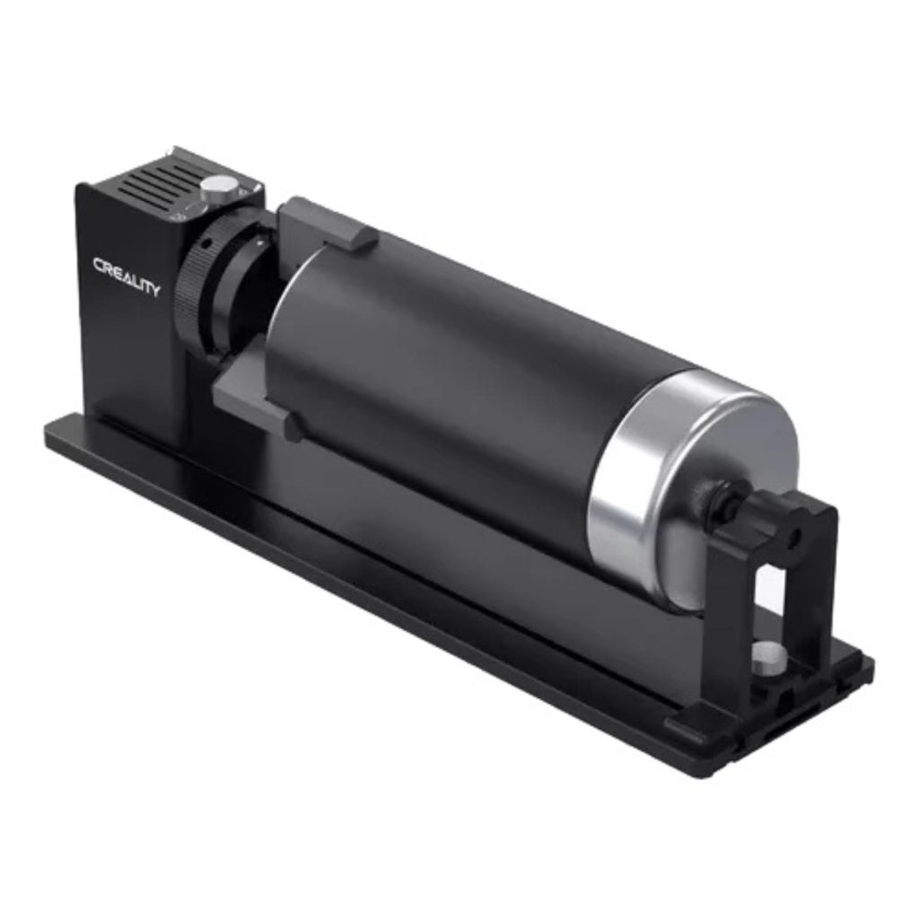 Eixo Rotativo Pro Creality: gravação a laser 360° sem limites