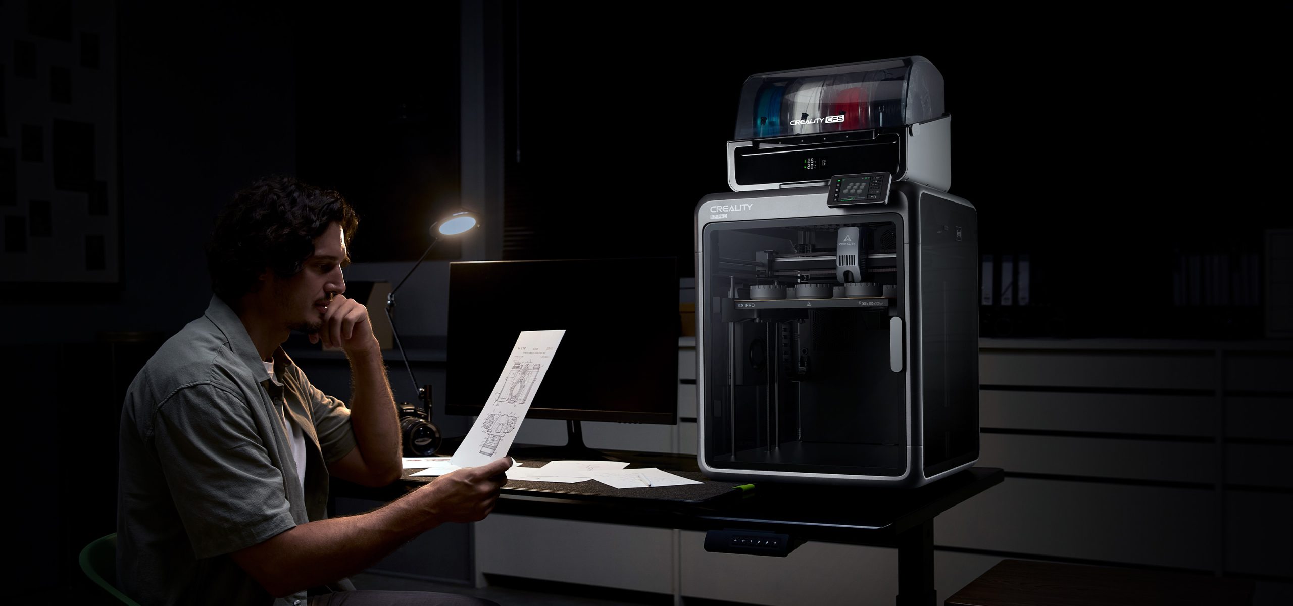 Impressora 3D – K2 Pro Combo – Creality 3D + Treinamento Ao Vivo Grátis - Imagem 3