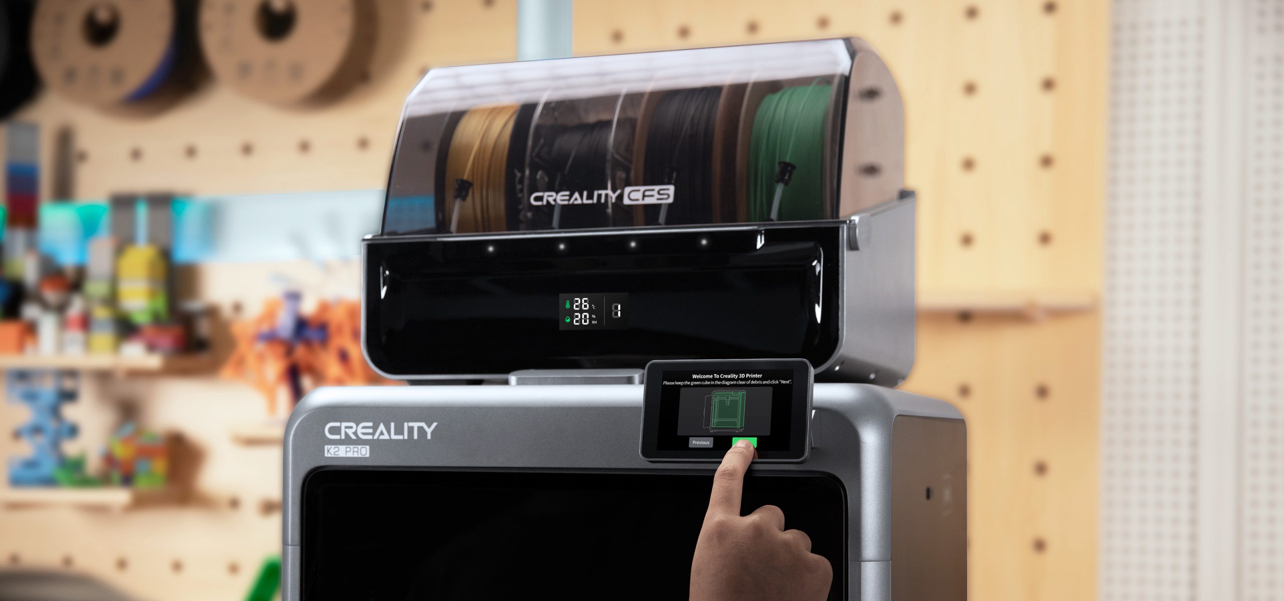 Impressora 3D – K2 Pro Combo – Creality 3D + Treinamento Ao Vivo Grátis - Imagem 4