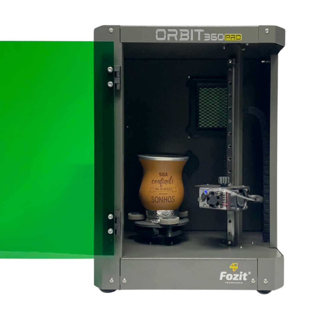 Gravadora Laser Cilíndrica – ORBIT 360 PRO – Fozit - Imagem 4