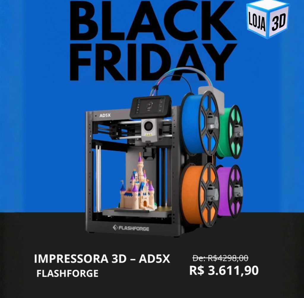 Loja 3D Black Friday AD5X