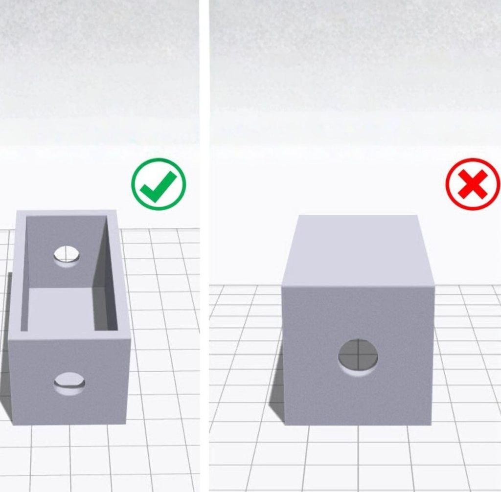 minimizar suportes loja 3d