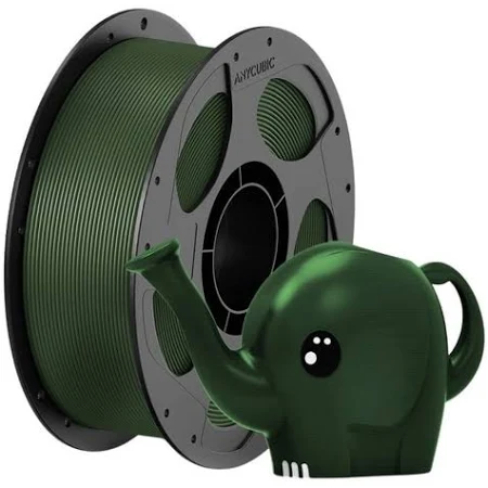 Filamento – PETG – verde – Anycubic – 1kg