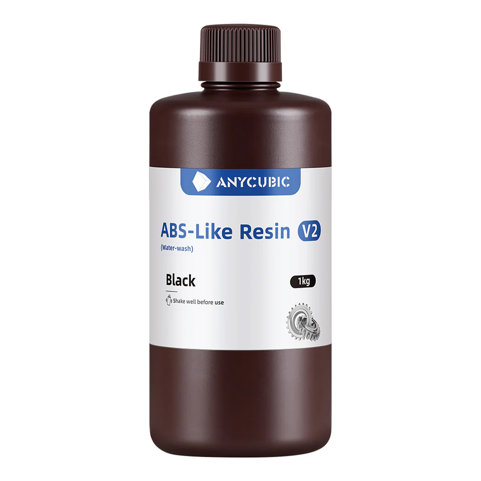 Resina UV – ABS Like V2 – Preto – 1kg – Anycubic - Imagem 2