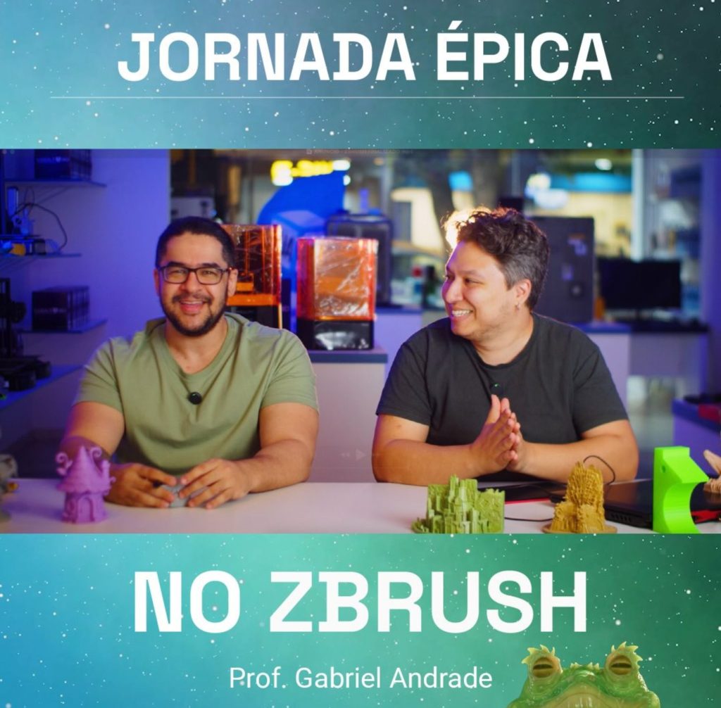 ZBrush para Impressão 3D na Cursos 3D