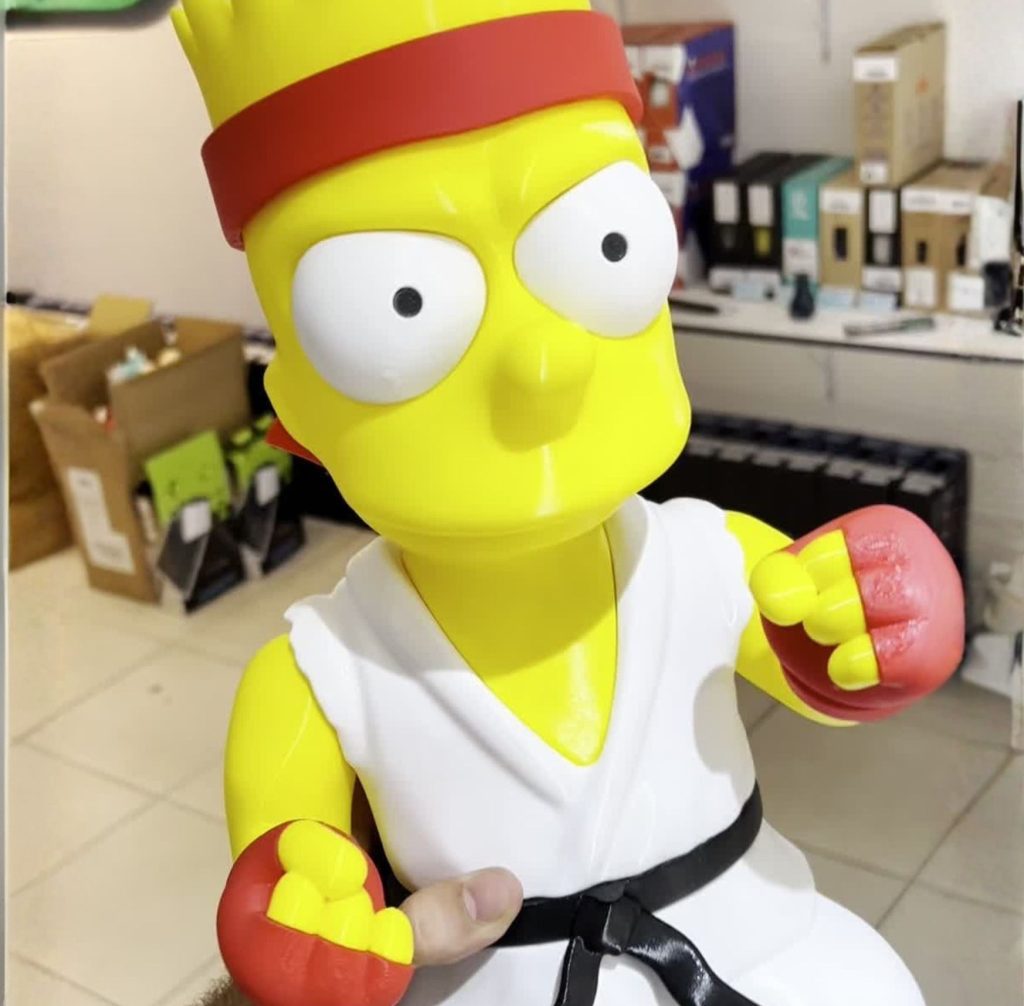 Barte Karate: criatividade e diversão impressa em 3D