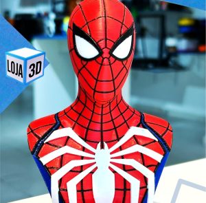 Loja 3D desafio Homem Aranha Impressão 3D