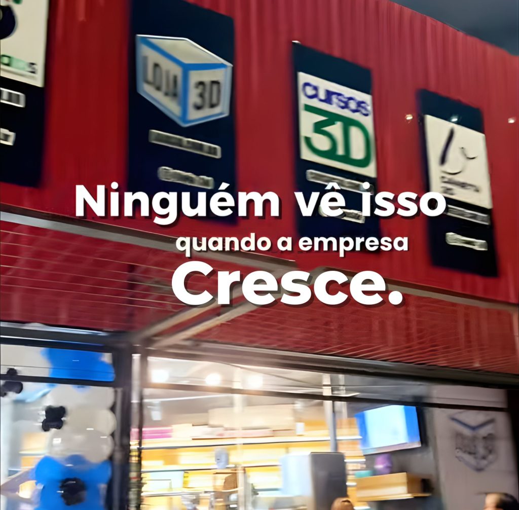 O crescimento invisível por trás da Impressora 3D