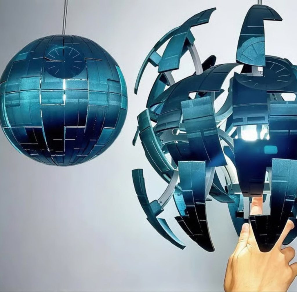 .STL do dia: luminária da Estrela da Morte