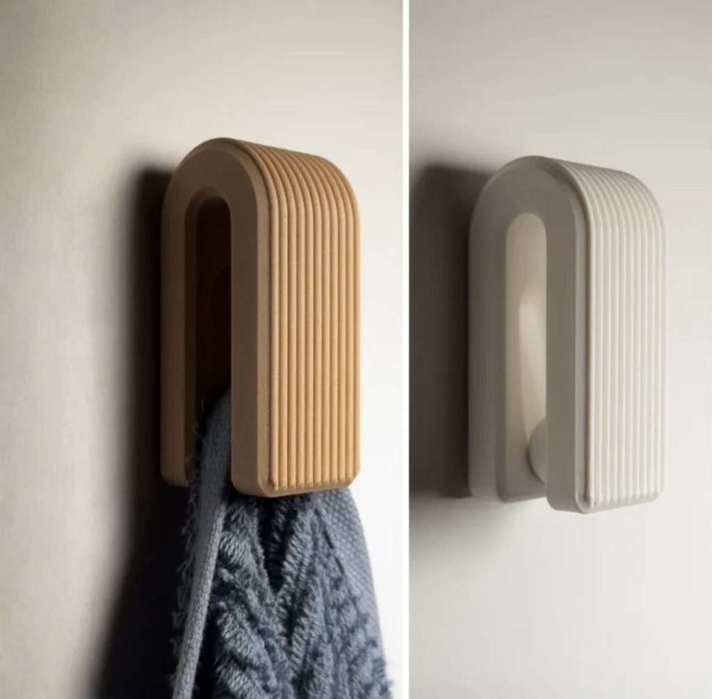 .STL do dia: gancho para toalhas