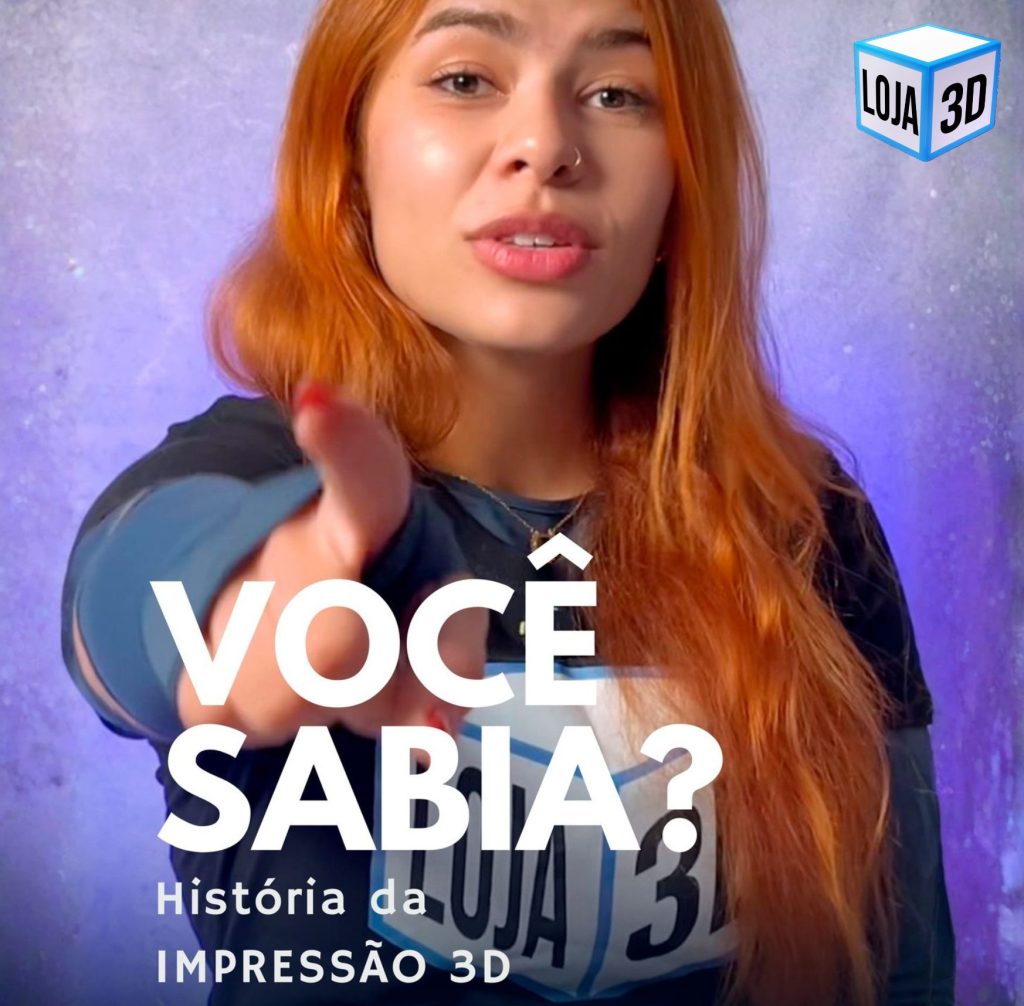 Loja 3D explica: a origem e evolução da Impressora 3D