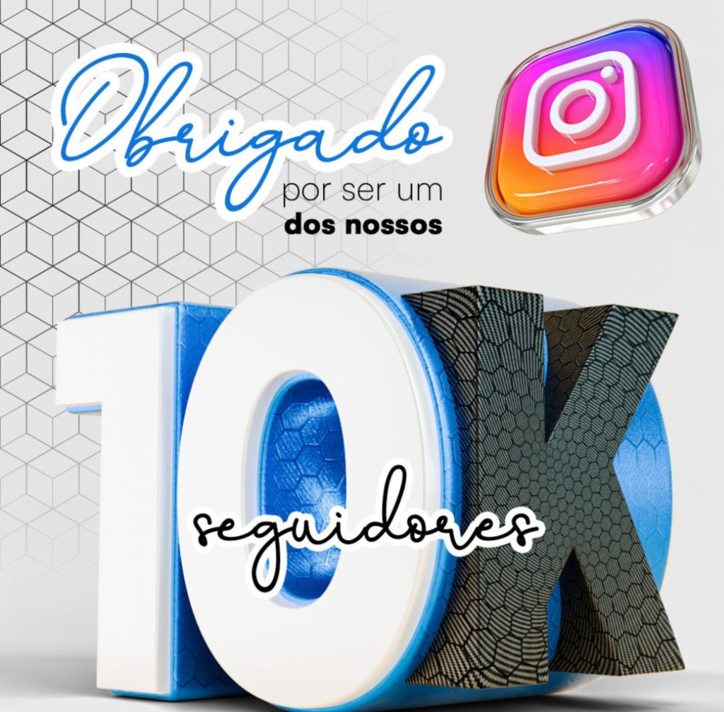 10.000 Seguidores: a Loja 3D cresce no Instagram!