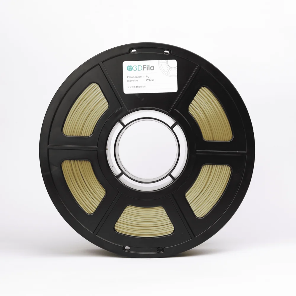 Filamento – PLA Silk – Bronze – 3D Fila - Imagem 3