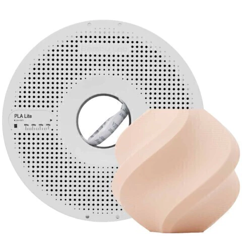 Filamento – PLA Lite – Bege Mate – 1.75mm – 1kg – Bambu Lab