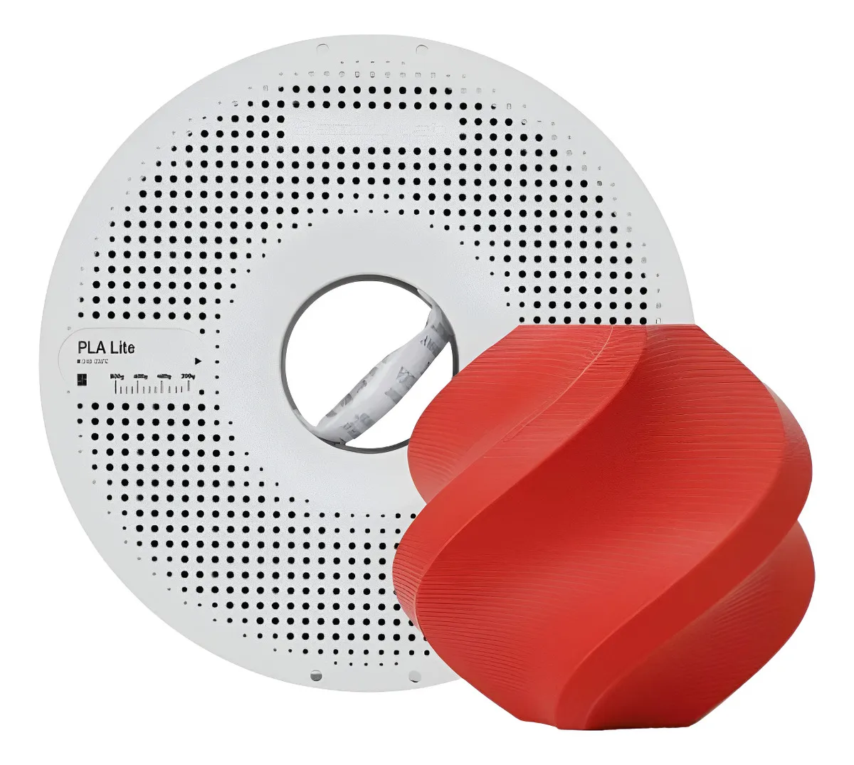 Filamento – PLA Lite – Vermelho – 1.75mm – 1kg – Bambu Lab